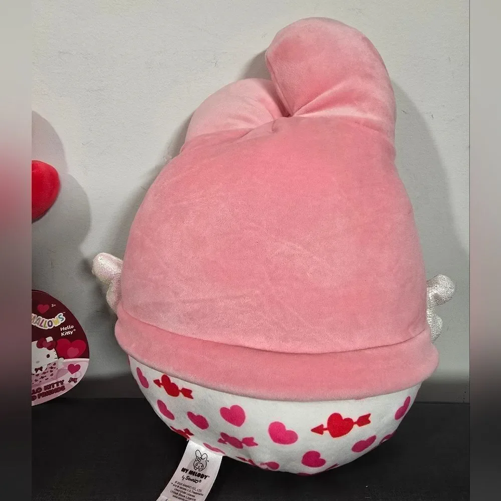 Squishmallows My Melody and Hello Kitty 2025 Valentines Day Release NEW Rare